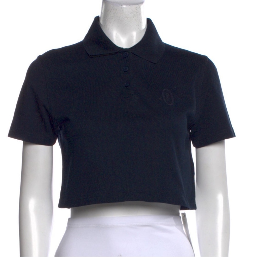 Saint Laurent Cropped Polo